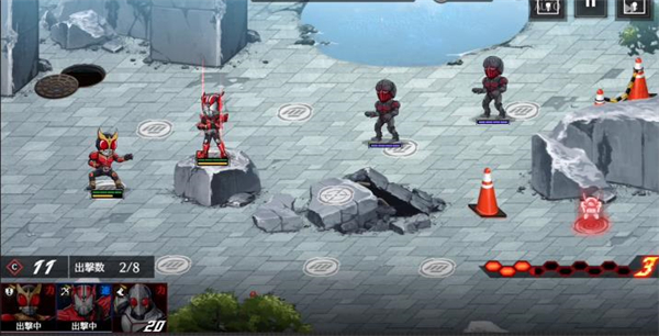 假面骑士防卫战士日服