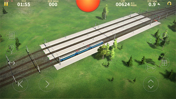 电动火车模拟器