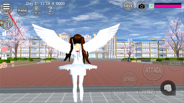 樱花校园模拟器英文版1.041.11版