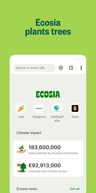 Ecosia浏览器