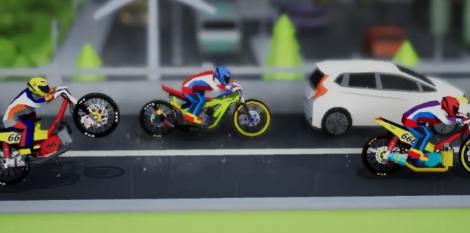 改装摩托车极速赛