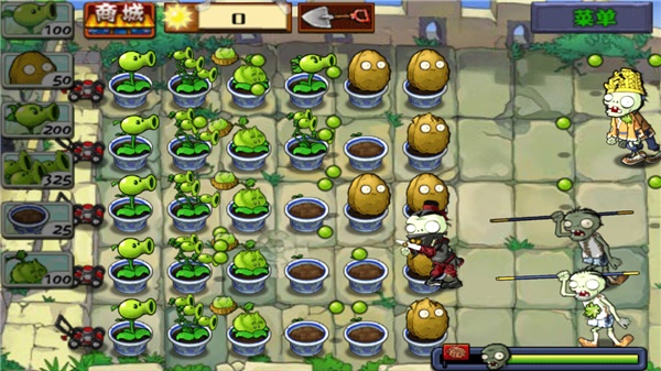 植物大战僵尸长城手机版