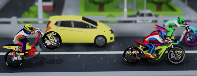 改装摩托车极速赛