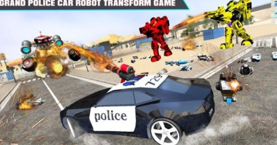 警车改造机器人