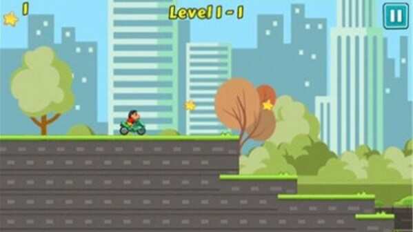 机车蜡笔小新游戏