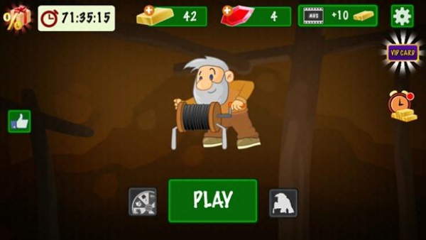 黄金矿工小游戏